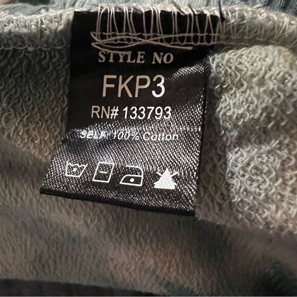 NWOT POL Boutique Tie-Dye Joggers - Blue and Cream size S - Picture 7 of 9